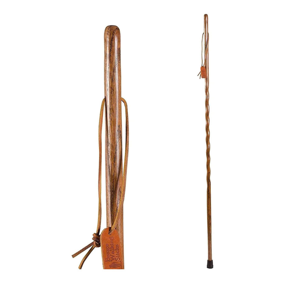 Brazos™ Twisted Oak Hitchhiker Handcrafted Walking Stick, 58-Inch, Brown - MCK-1229045_pdet.jpg