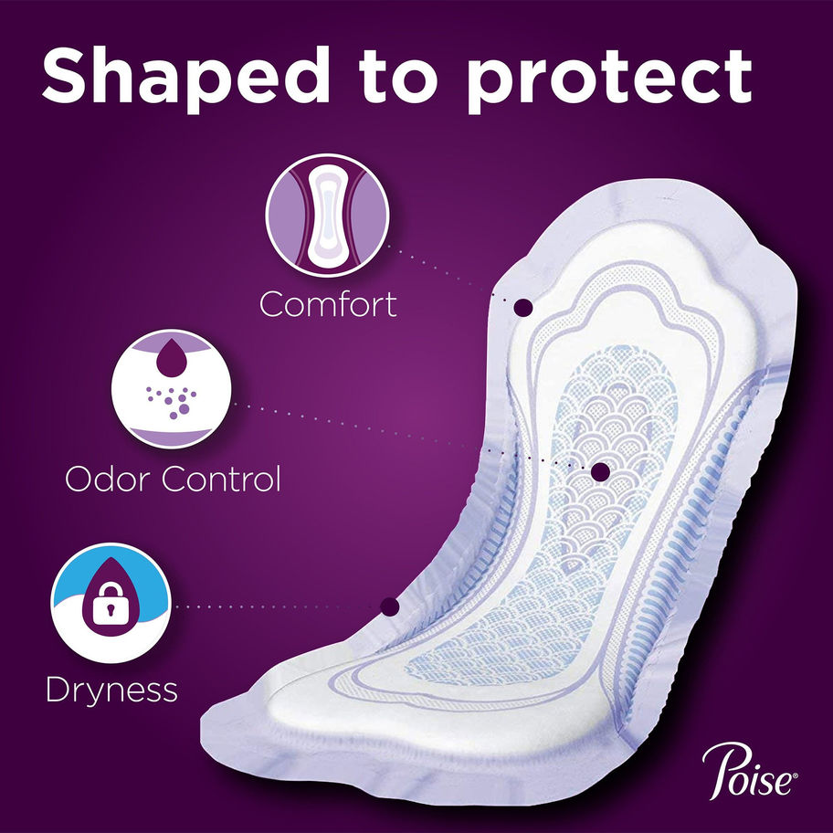 Poise® Moderate Absorbency Bladder Control Pad, Regular Length - MCK-1163801_mktg4.jpg