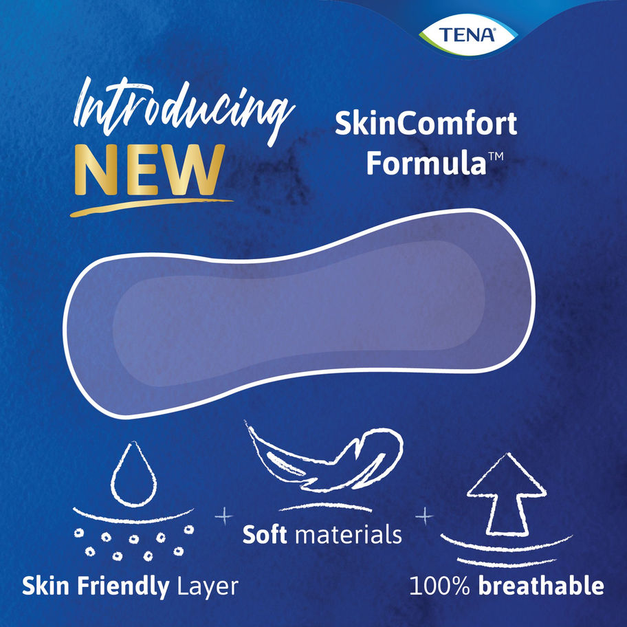 Tena Sensitive Care™ Ultra Thin Light Regular Bladder Control Pad, 9-Inch Length - MCK-1121150_mktg2.jpg
