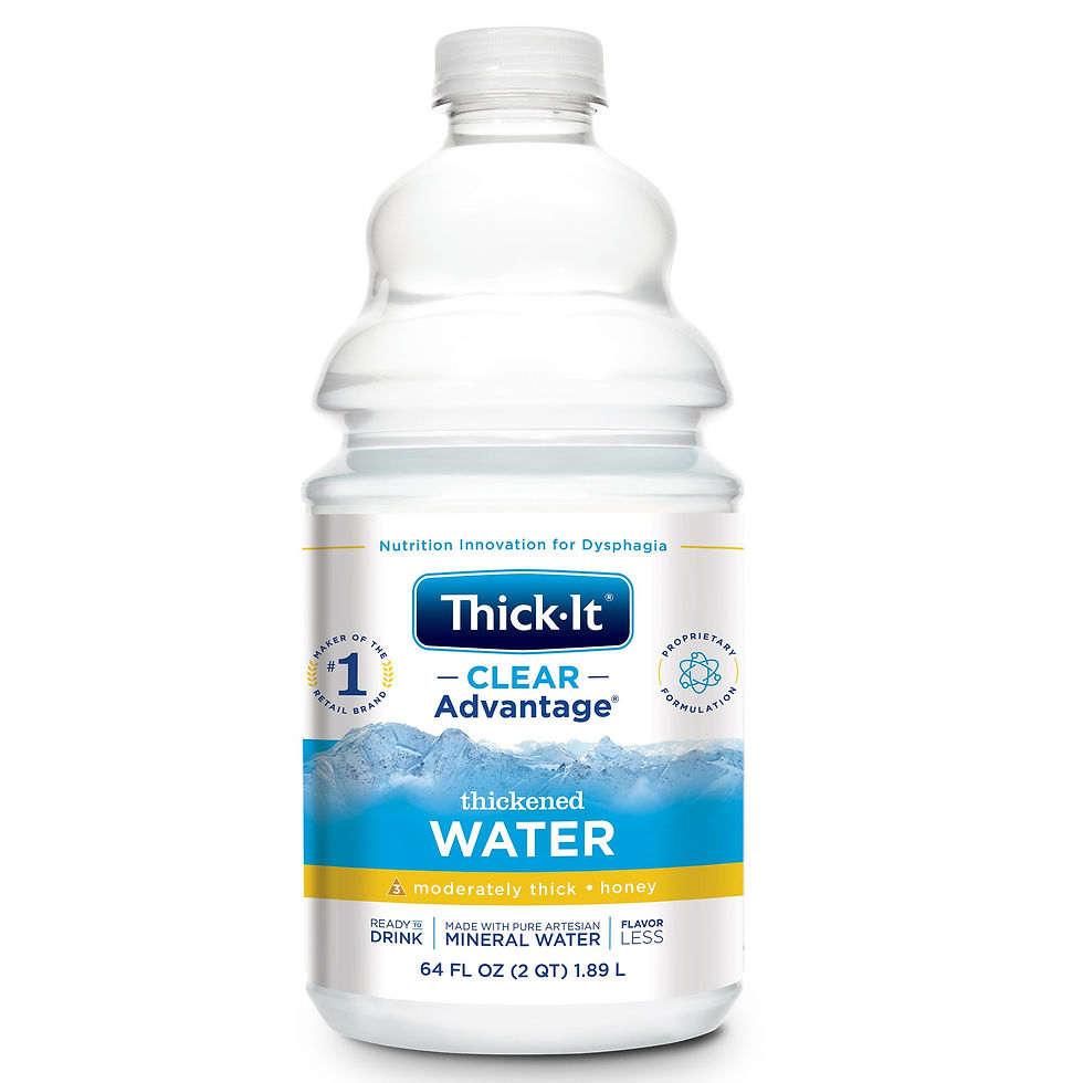 Thick-It® Clear Advantage® Honey Consistency Thickened Water, 64-ounce Bottle - MCK-742226_front.jpg