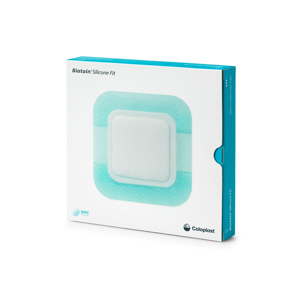 Silicone Foam Dressing Biatain® Silicone Fit 6 x 6 Inch With Border Film Backing Silicone Adhesive Square Sterile - MCK-1251044_pkgleft.jpg