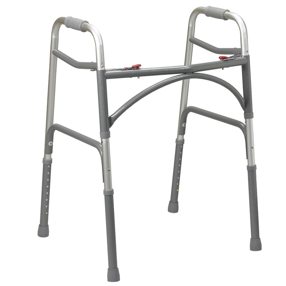 drive™ Aluminum Bariatric Dual Release Walker, 32 – 39 Inch Height - MCK-499603_1.jpg