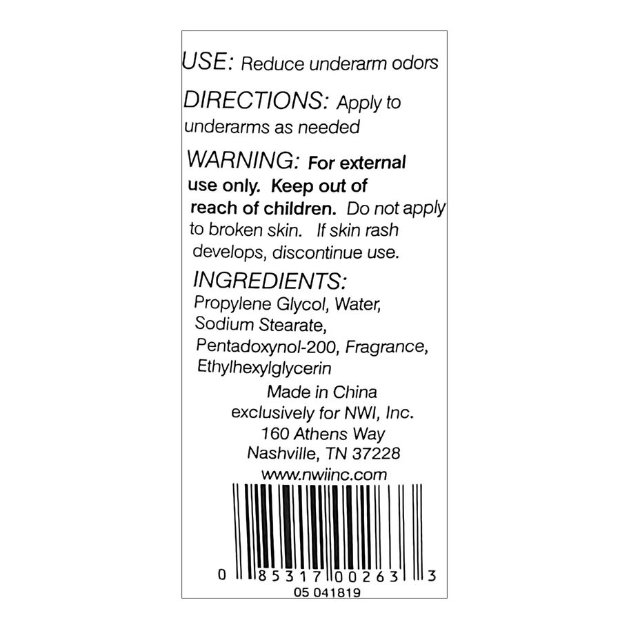 Freshscent Deodorant, Solid Stick, 1.6 oz. Scented - MCK-408094_in.jpg