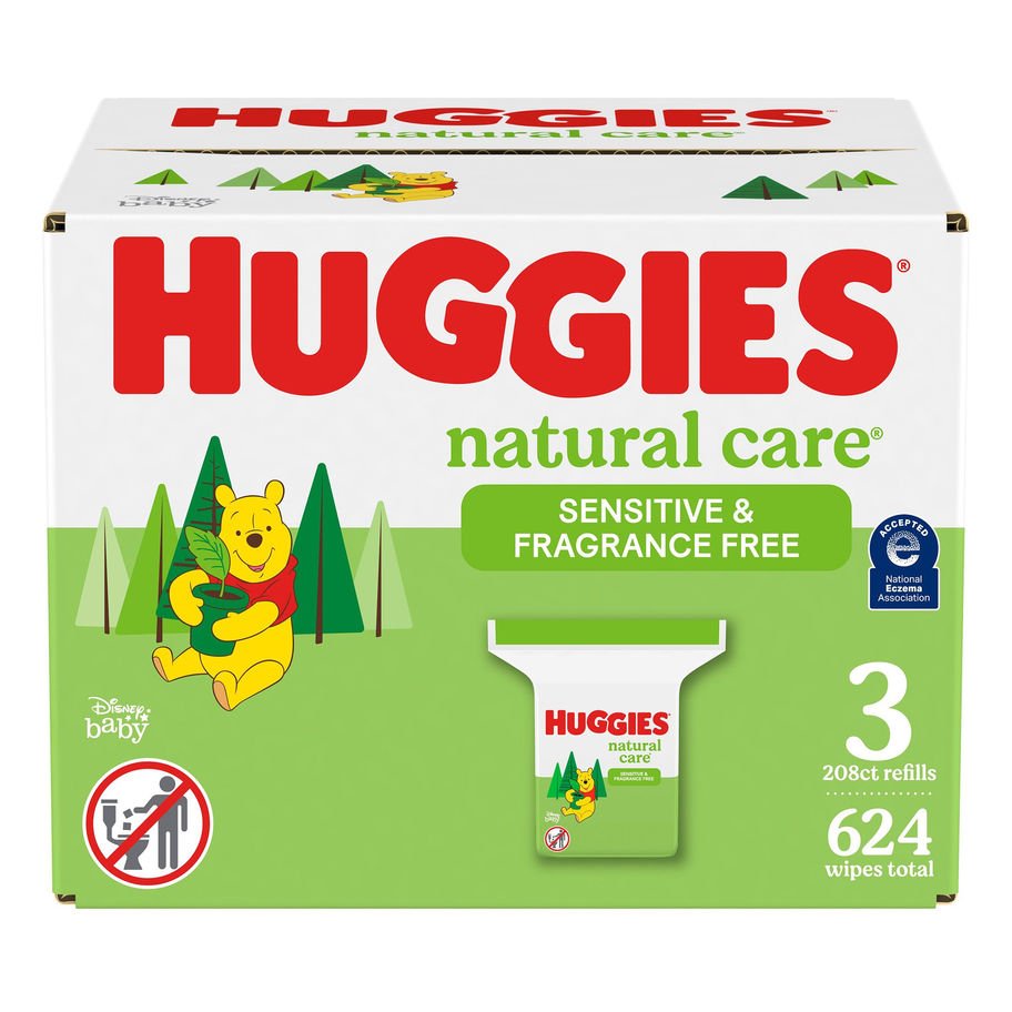 Huggies® Natural Care® Plant-Based Wipes Sensitive Fragrance Free - MCK-1187655_pkgfront_.jpg