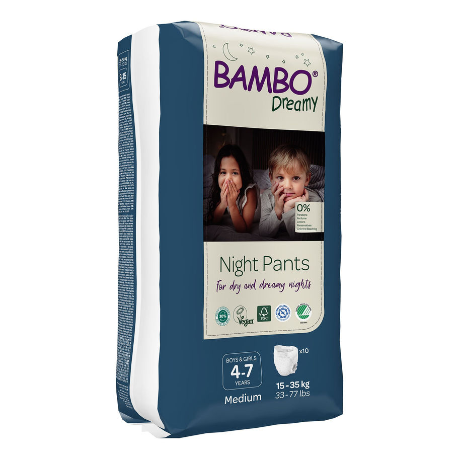 Bambo Nature Dreamy Night Pants, Medium - MCK-1255464_pkgleft.jpg