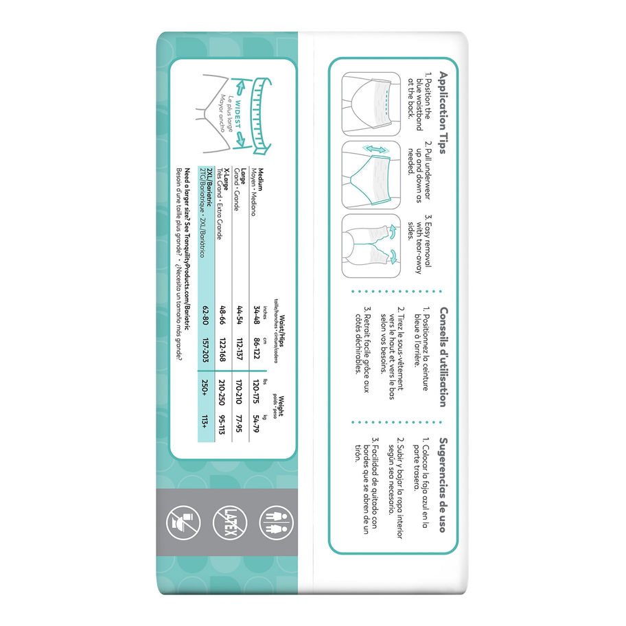 Select® Heavy Protection Absorbent Underwear, Extra Extra Large - MCK-813405_pkgside2.jpg