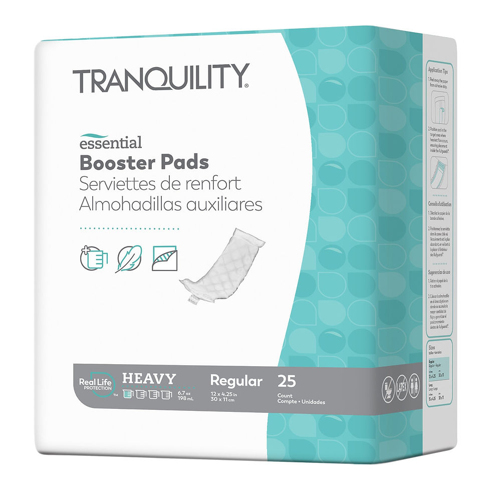 Select® Added Absorbency Incontinence Booster Pad, 4¼ x 12 Inch - MCK-670507_pkgright.jpg