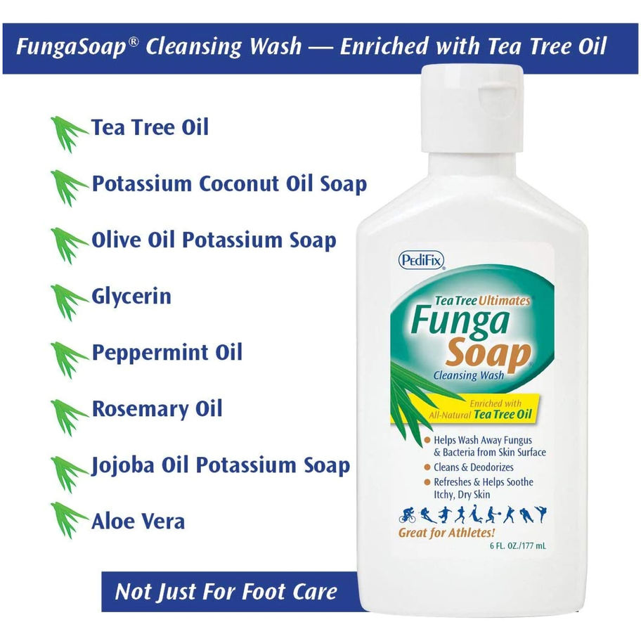 Tea Tree Ultimates® FungaSoap® – Tea Tree-Infused Cleansing Wash, 13.5 ounces - MCK-1040401_mktg.jpg