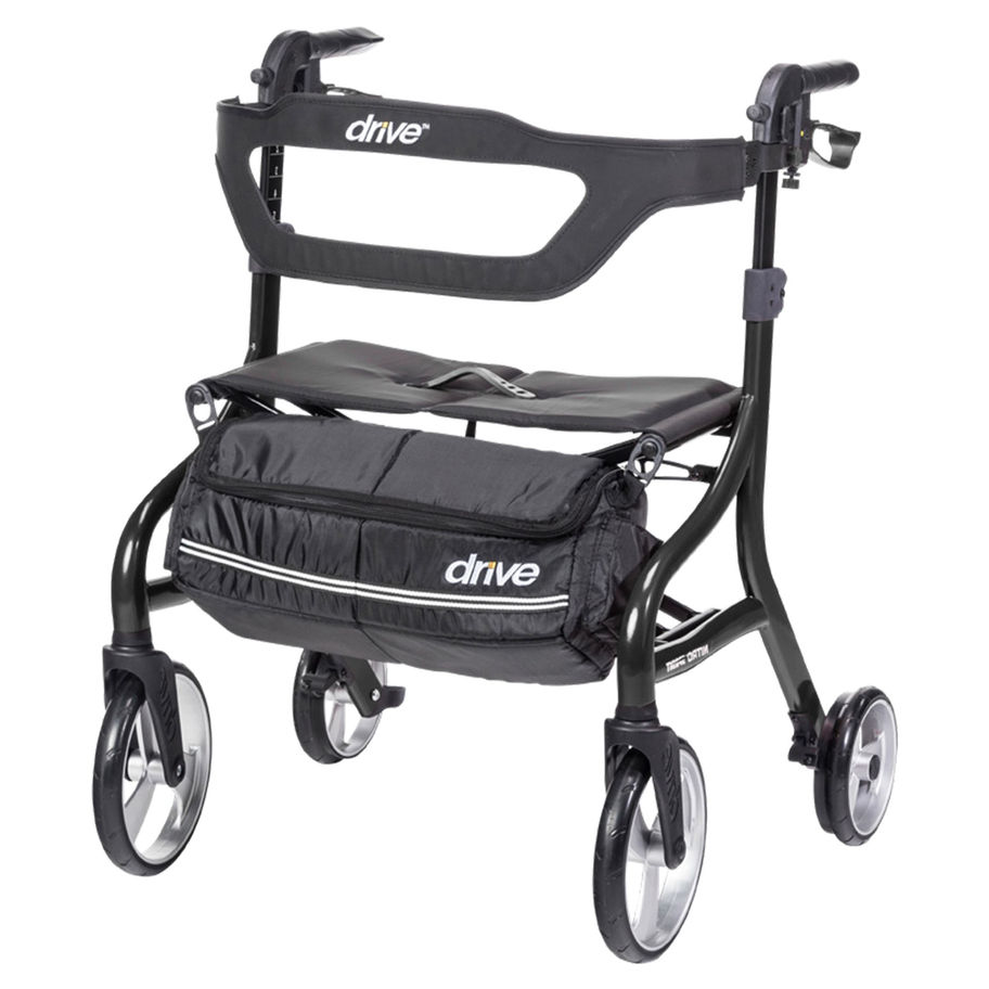 4 Wheel Rollator drive™ Nitro Sprint Tall Black Folding Aluminum Frame - MCK-1239756_right.jpg