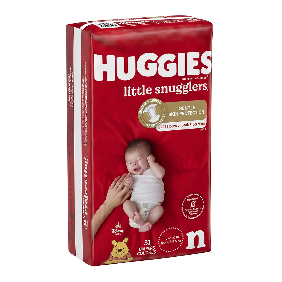 Huggies® Little Snugglers Diaper, Newborn - MCK-1128671_pkgleft.jpg