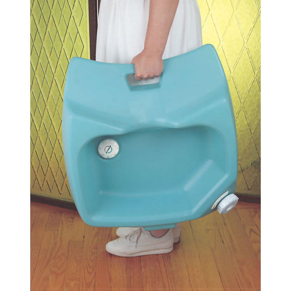 Maddak Green Plastic Shampoo Basin - MCK-710309_ls2.jpg