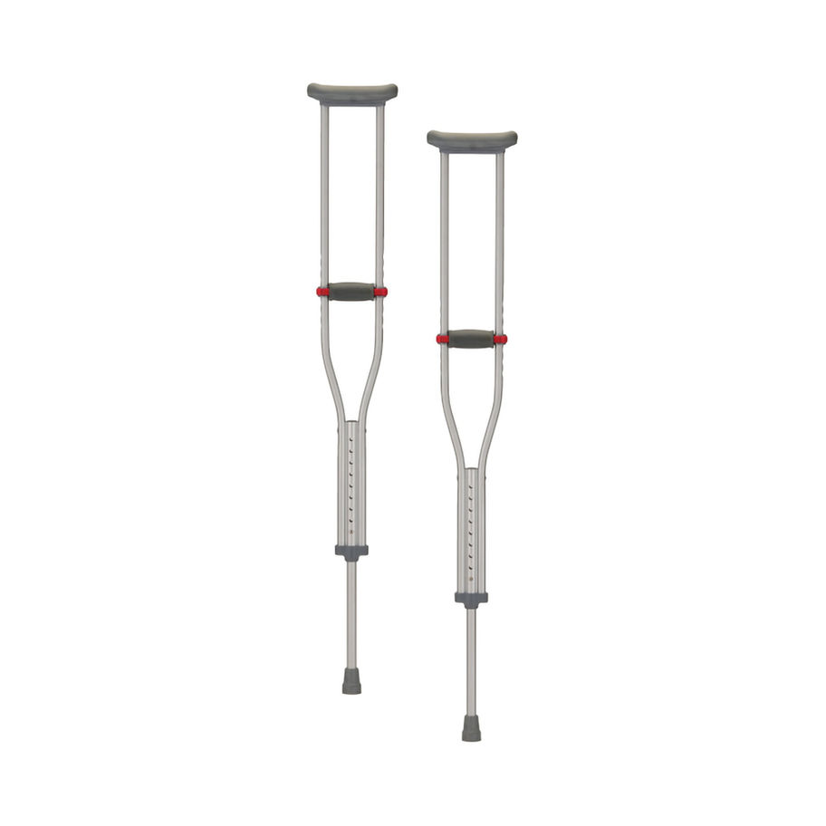Quick Adjust Underarm Crutches for Youth, 4'6" – 5'2" - MCK-1172824_group.jpg