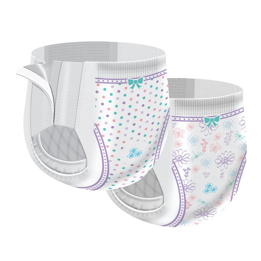 Cutie Pants® Toddler Training Pants, Pink Princess Print, 4T – 5T, Over 35 lbs. - MCK-831582_group.jpg