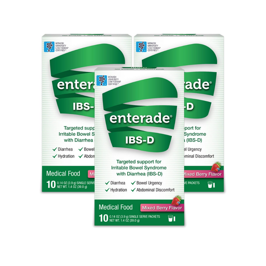 enterade® IBS-D Dietary Support Medical Food, Mixed Berry, Single Serve Packets - MCK-1277736_group.jpg