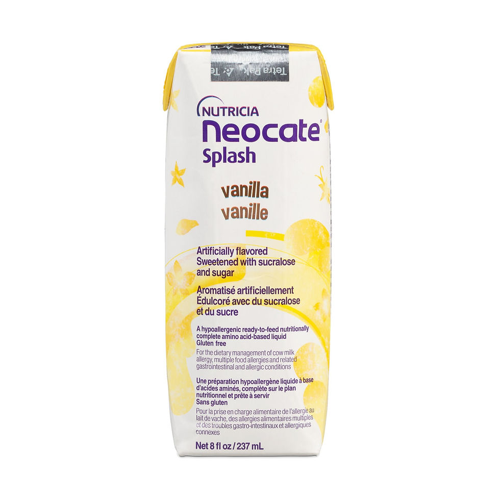 Nutricia Neocate® Splash Liquid Dietary Management of Cow Milk Allergy, Vanilla - MCK-1197390_front_.jpg