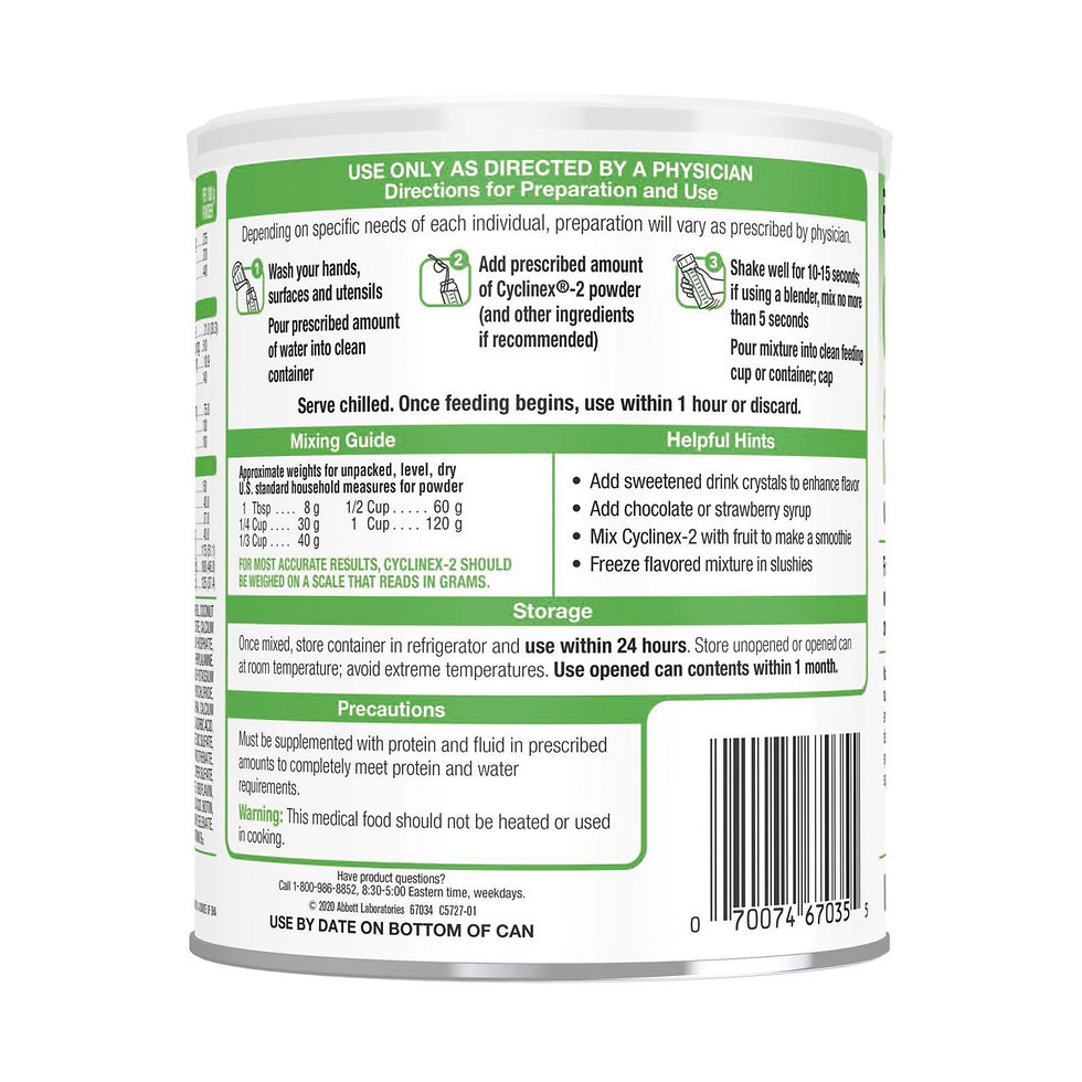 Cyclinex®-2 Medical Food for Urea Cycle Disorder, Gyrate Atrophy & HHH Syndrome - MCK-1178103_bc_us.jpg