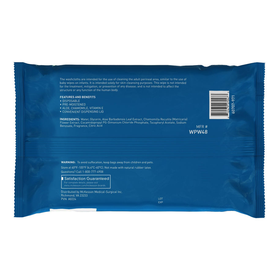 McKesson® Fresh Scent Personal Cleansing Wipe, Nonflushable - MCK-1246809_pkgback_.jpg