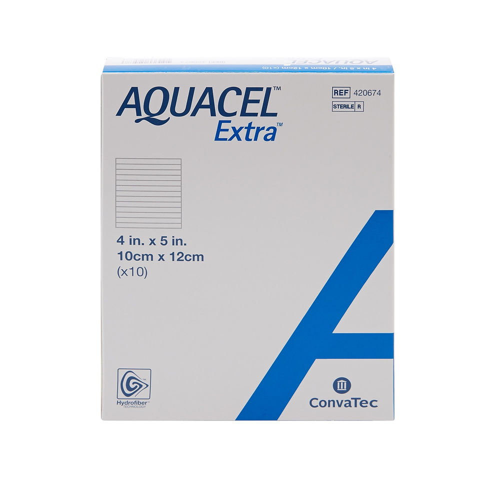 Aquacel® Extra™ Gelling Fiber Wound Dressing, 4 x 5 Inch - MCK-785799_pkgfront.jpg