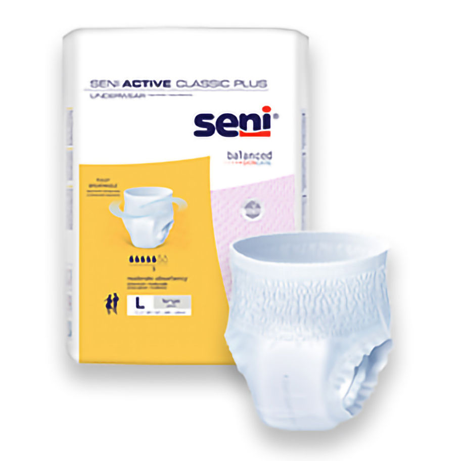 Seni® Active Classic Plus Moderate Absorbent Underwear, Large - MCK-1163842_ppkgfront_.jpg