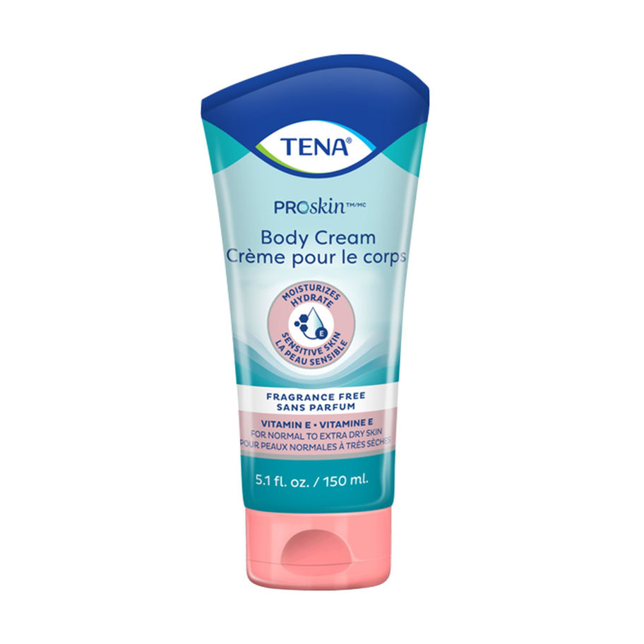 Hand and Body Moisturizer TENA® Proskin™ 5.1 oz. Tube Unscented Cream CHG Compatible - MCK-1228739_front.jpg
