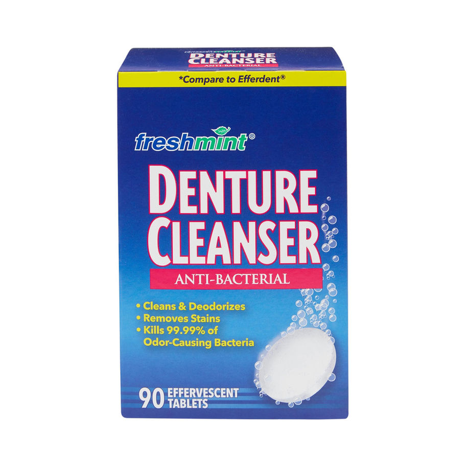 freshmint® Denture Cleanser Anti-Bacterial Tablets - MCK-840178_pkgfront.jpg