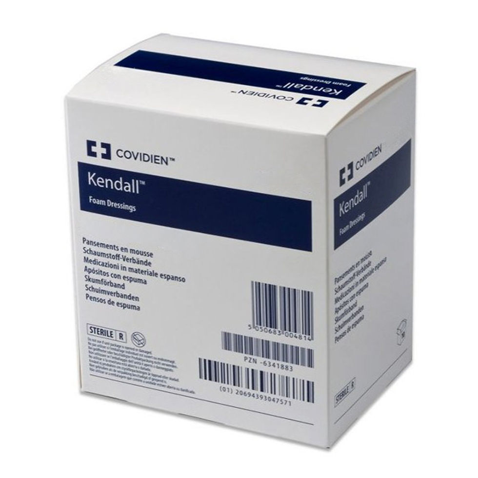 Kendall™ Nonadhesive without Border Foam Dressing, 4 x 8 Inch - MCK-548574_pkgright.jpg
