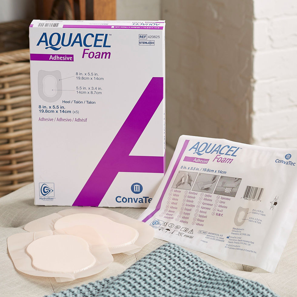 Aquacel® Silicone Adhesive with Border Silicone Foam Dressing, 5½ x 8 Inch - MCK-802597_ls.jpg