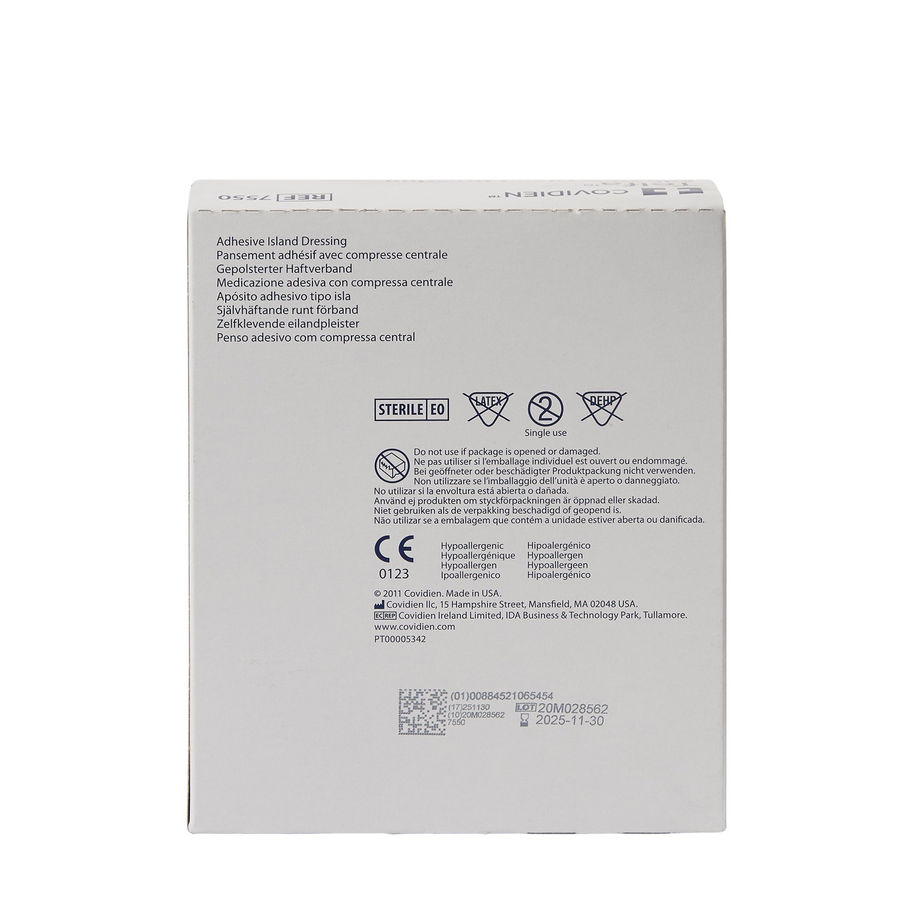 Telfa™ White Adhesive Dressing, 4 x 4 Inch - MCK-473570_info.jpg