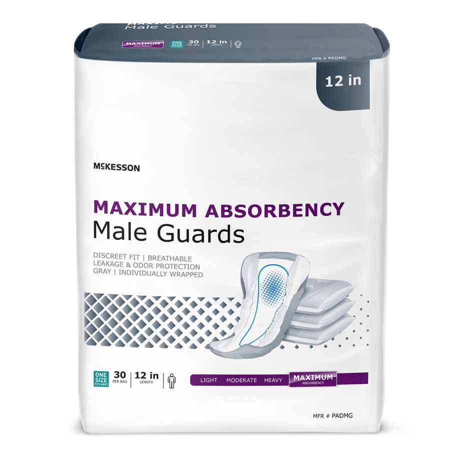 McKesson Maximum Absorbency Male Guards - MCK-1248572_pkgfront.jpg