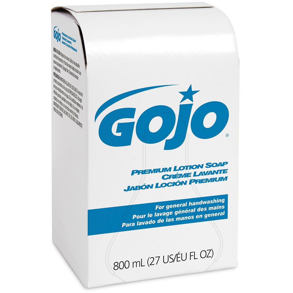 Soap GOJO® Premium Lotion 800 mL Dispenser Refill Bag Waterfall Scent - MCK-1223904_left_.jpg