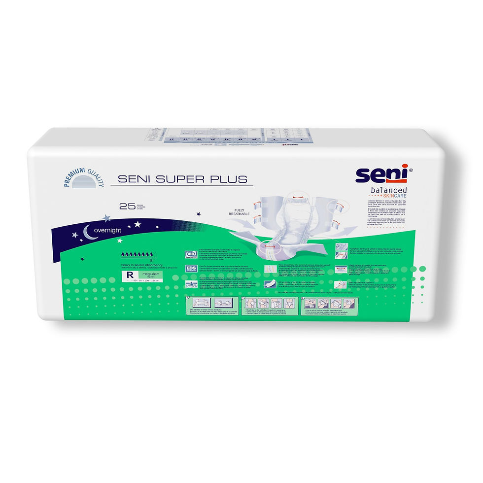 Seni® Super Plus Overnight Heavy Absorbency Incontinence Brief, Regular - MCK-1163866_pkgback_.jpg