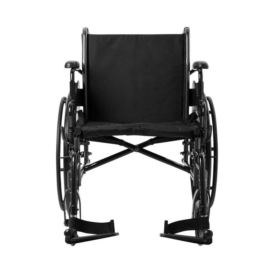 McKesson Lightweight Wheelchair, 20-Inch Seat Width - MCK-1065286_front.jpg