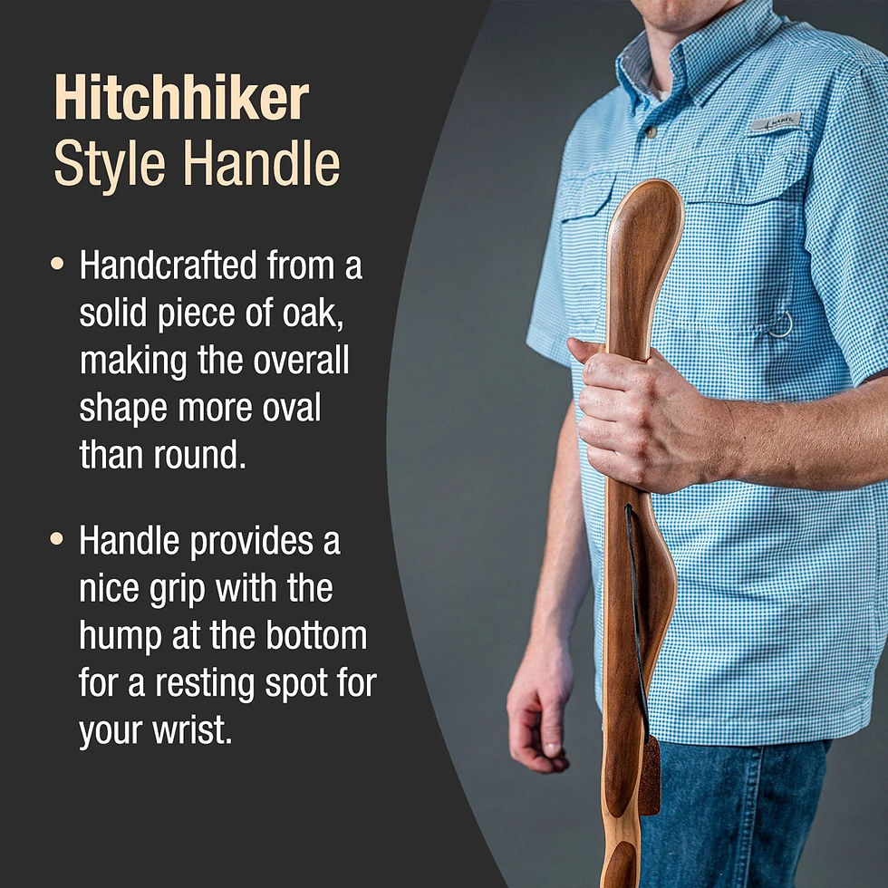 Brazos™ Twisted Oak Hitchhiker Handcrafted Walking Stick, 48-Inch, Red - MCK-1229043_mktg.jpg