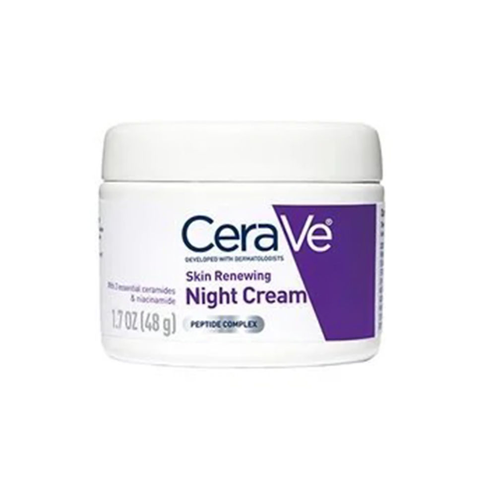 CeraVe® Skin Renewing Night Cream Peptide Complex, 48-gram Jar - MCK-1253468_front.jpg