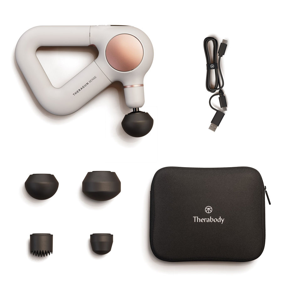 Theragun Sense Hand-Held Massager, White - MCK-1248596_pkit.jpg