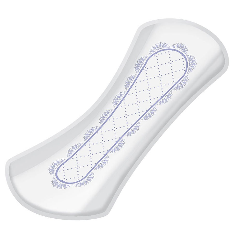 Prevail® Daily Liner Very Light Bladder Control Pad, 7.5-Inch Length - MCK-572727_right.jpg