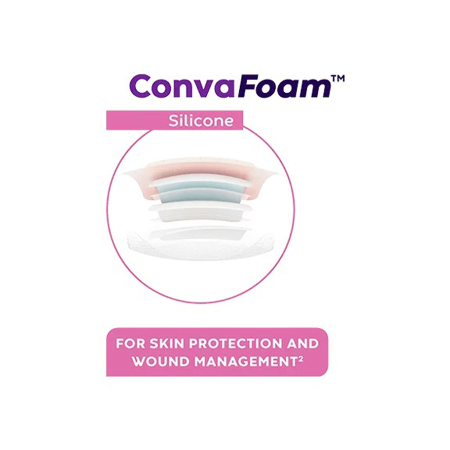ConvaFoam™ Silicone Adhesive Foam Dressing, 7 x 8 Centimeter Sacral - MCK-1224506_mktg.jpg