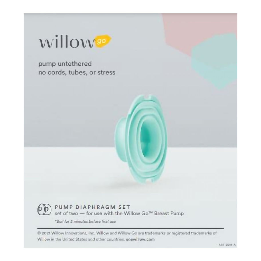 Willow Go™ Pump Diaphragm Set (Two-pack) for Willow Go Breast Pump - MCK-1226120_pkgfront.jpg