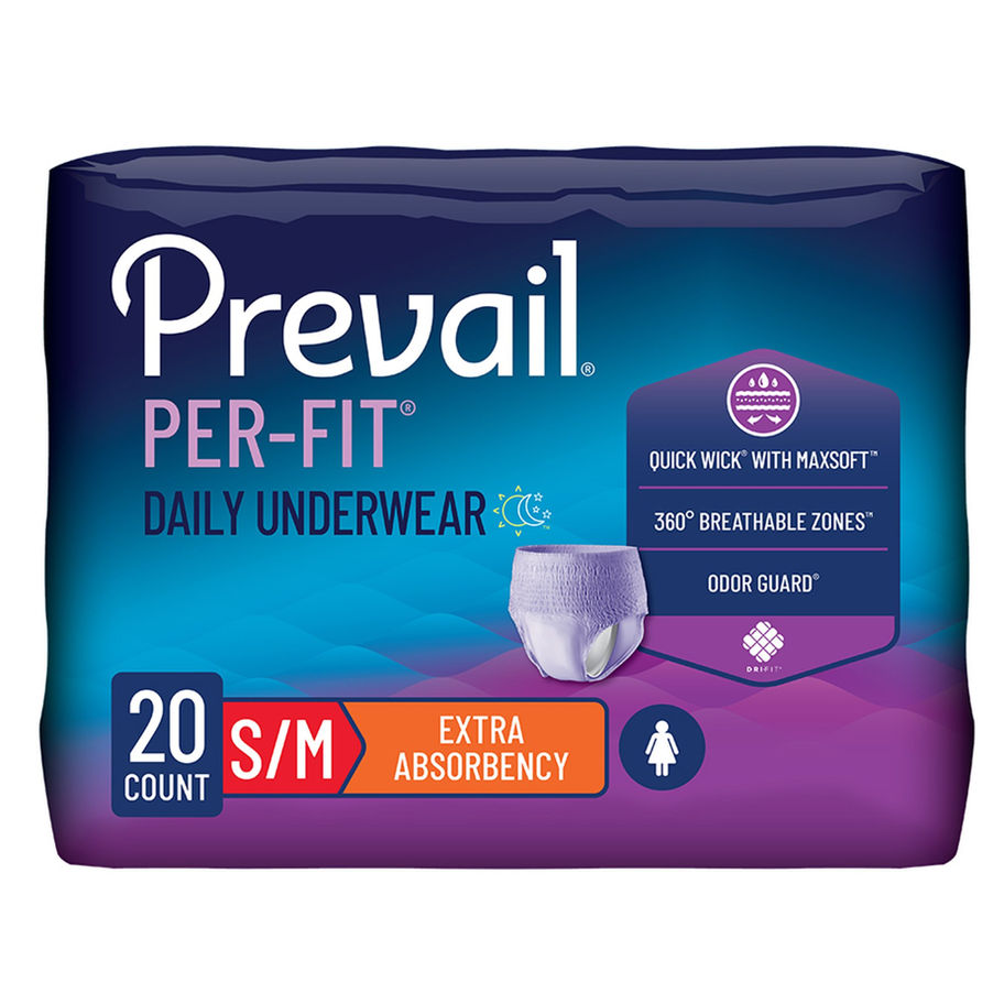 Prevail® Per-Fit® Women Extra Absorbent Underwear, Medium - MCK-881922_pkgfront_.jpg