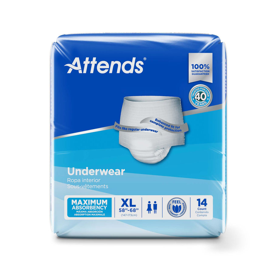 Attends® Extra Absorbency Underwear, X-Large - MCK-522095_pkgfront_.jpg
