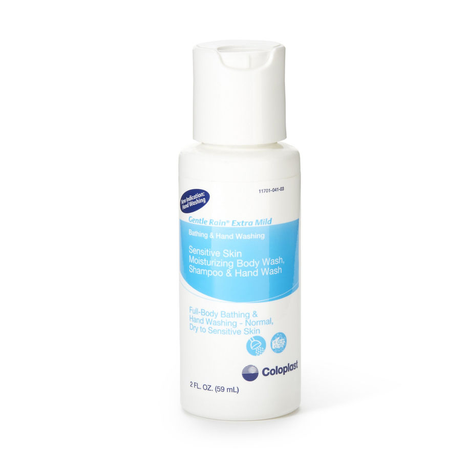Gentle Rain® Extra Mild Shampoo and Body Wash, Scented, 2-ounce flip-top bottle - MCK-416301_front.jpg