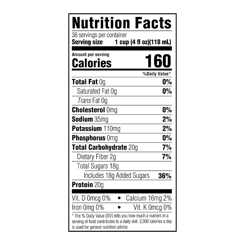 Gelatein® Plus Pineapple High Protein Gelatin, 4-ounce cup - MCK-1010083_nf.jpg