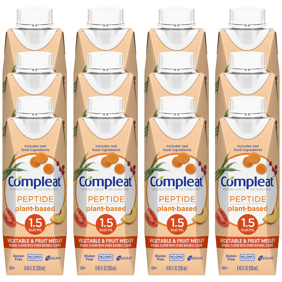 Compleat® Peptide 1.5 Cal Plant-Based Tube Feeding Formula, 8.45-ounce carton - MCK-1161032_group_UOM2.jpg