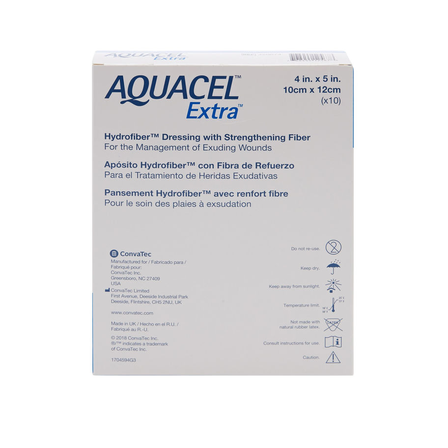 Aquacel® Extra™ Gelling Fiber Wound Dressing, 4 x 5 Inch - MCK-785799_facts.jpg