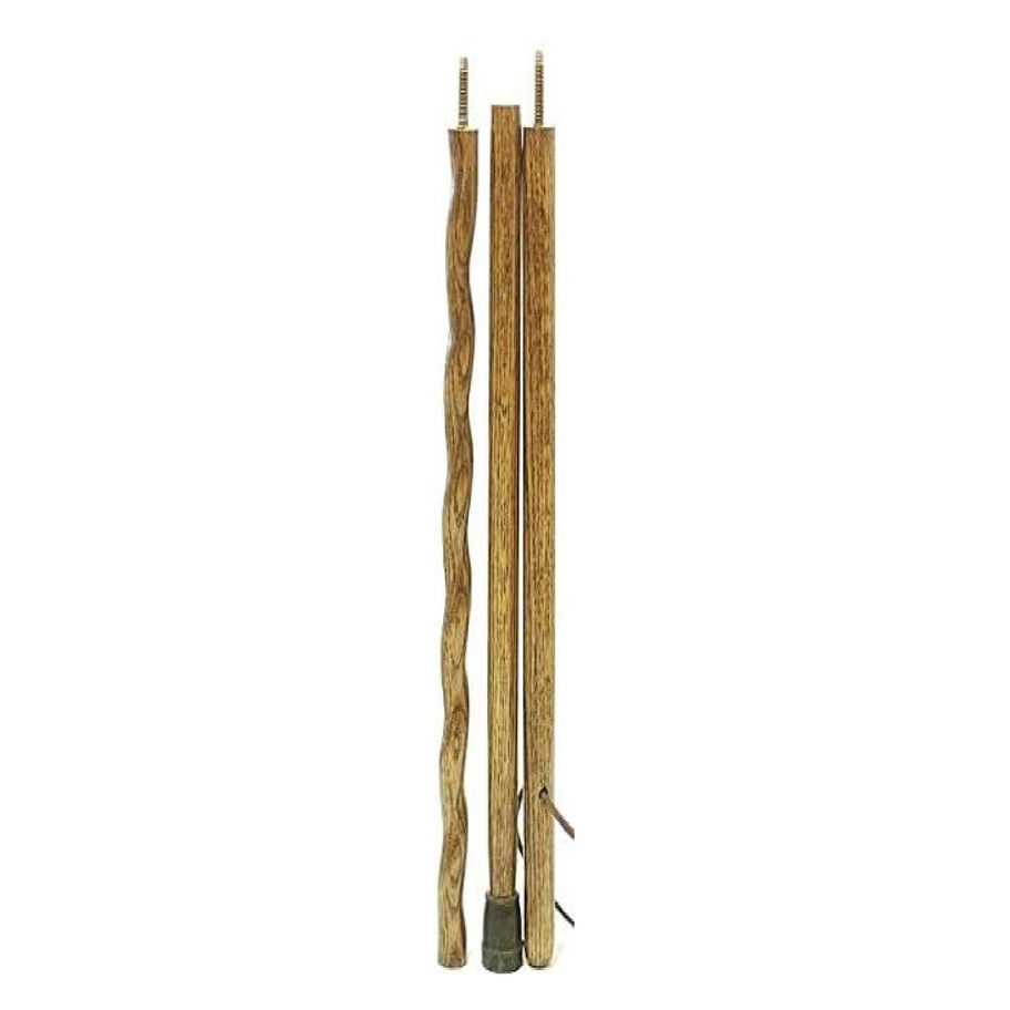 Brazos™ Twisted Oak Traveler's Handcrafted Walking Stick, 55-Inch, Red - MCK-1229060_pdet.jpg