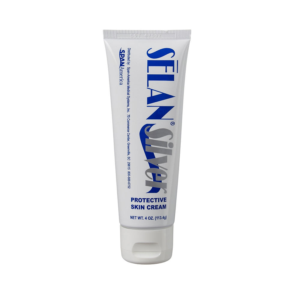 Selan® Silver Skin Protectant with Silver, 4 oz. Cream - MCK-773578_front.jpg