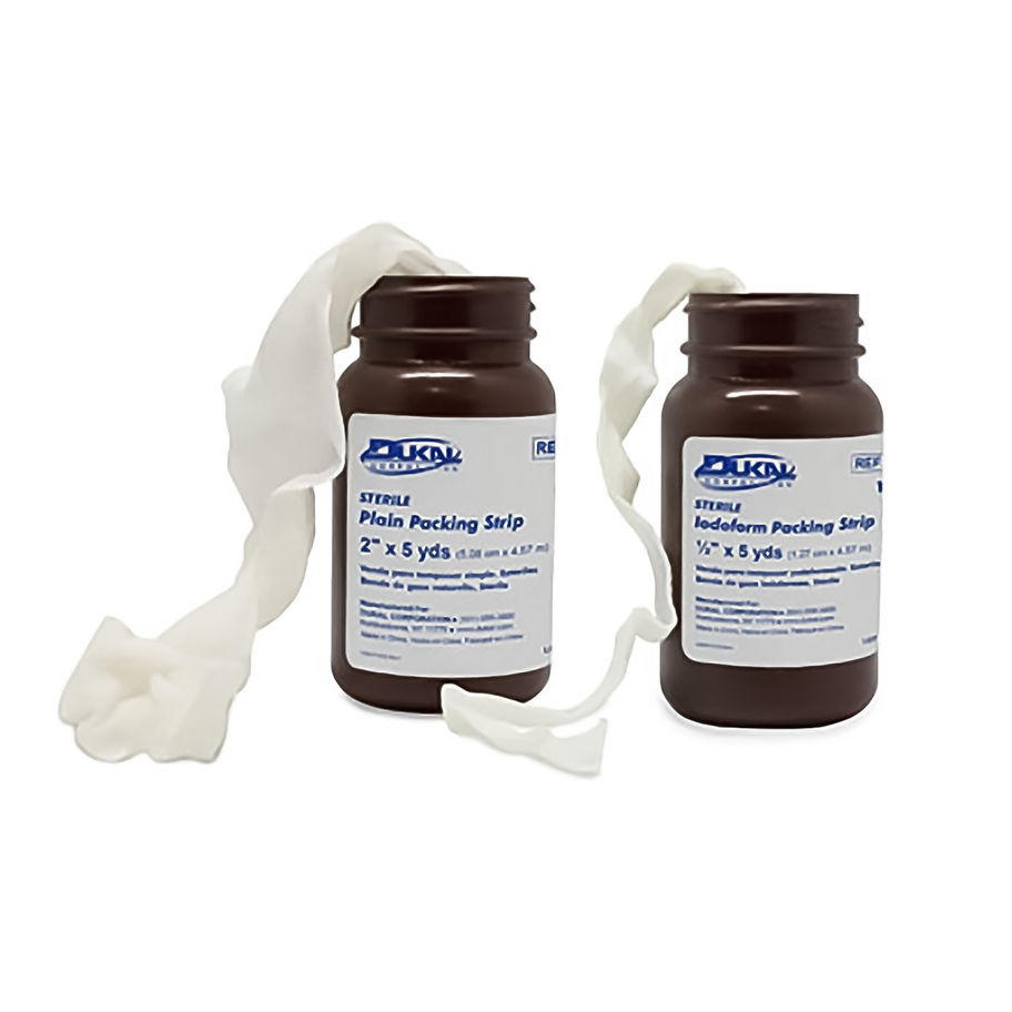 Dukal Iodoform Wound Packing Strip, ¼ Inch x 5 Yard - MCK-348492_family.jpg