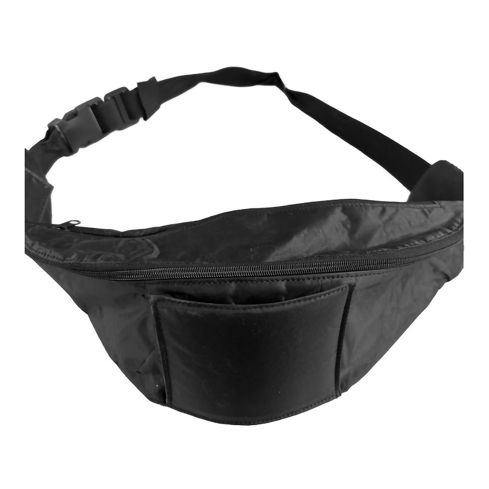 McKesson Enteral Feeding Pump Fanny Pack, Fits Most 500 mL Feeding Pumps - MCK-1140265_front.jpg