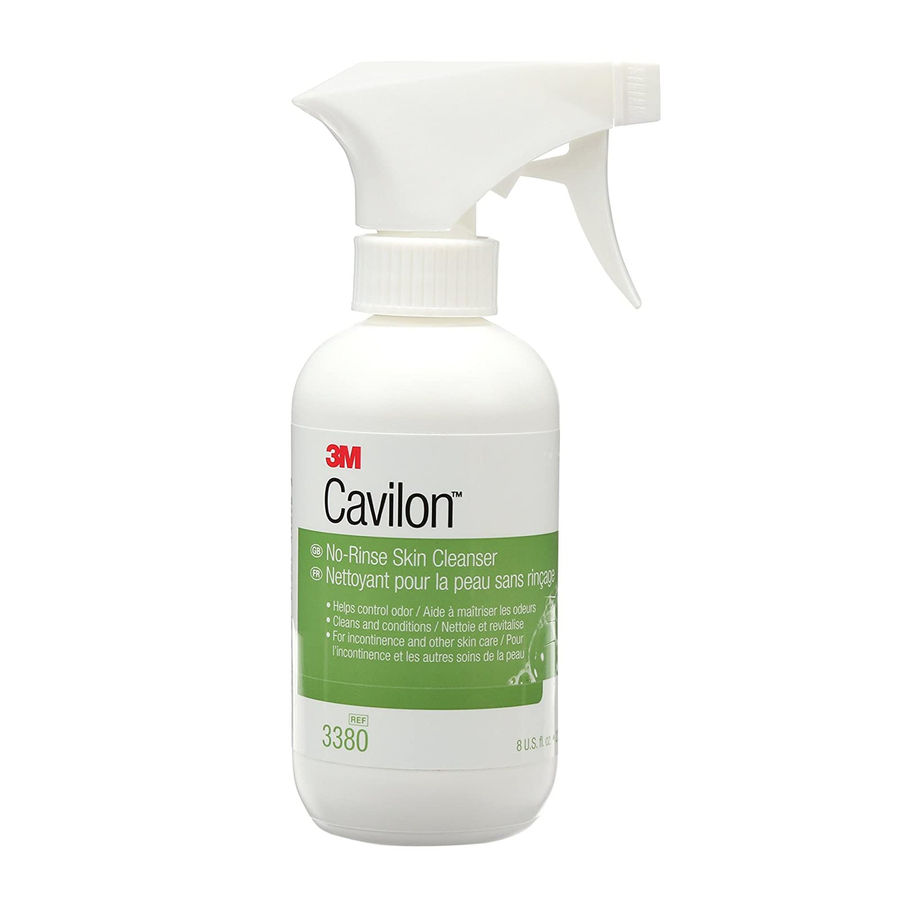 3M™ Cavilon™ Rinse-Free Body Wash, Floral Scent, 8-ounce Pump Bottle - MCK-324084_front.jpg