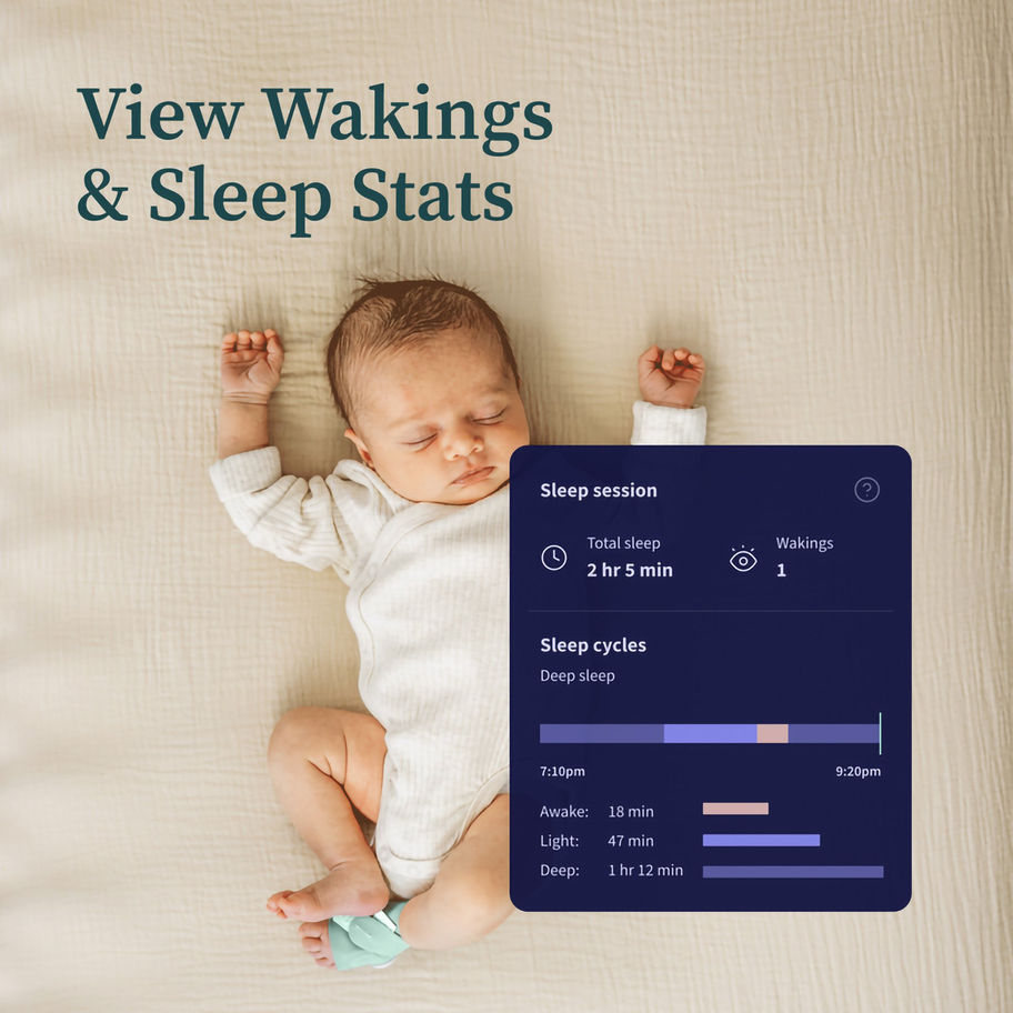 Owlet® Dream Sock® Smart Baby Monitor, Track Heart Rate and Oxygen, Blue - MCK-1250195_mktg2.jpg